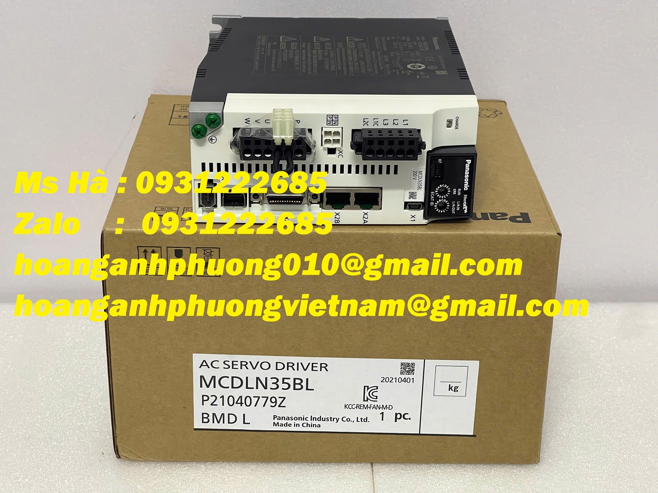 Panasonic MCDLN35BL bộ servo driver 750W giá ưu đãi hiện nay